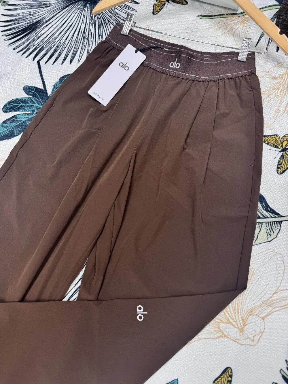 ALO Yoga Suit Up Trouser🤎💓Espresso Coffee Brown ( Regular ) Casual Office /NWT - Picture 2 of 7